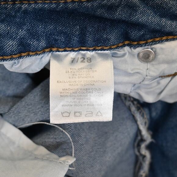 Celebrity Ace Womens 7/28 Distressed Flare Jeans - Picture 10 of 10